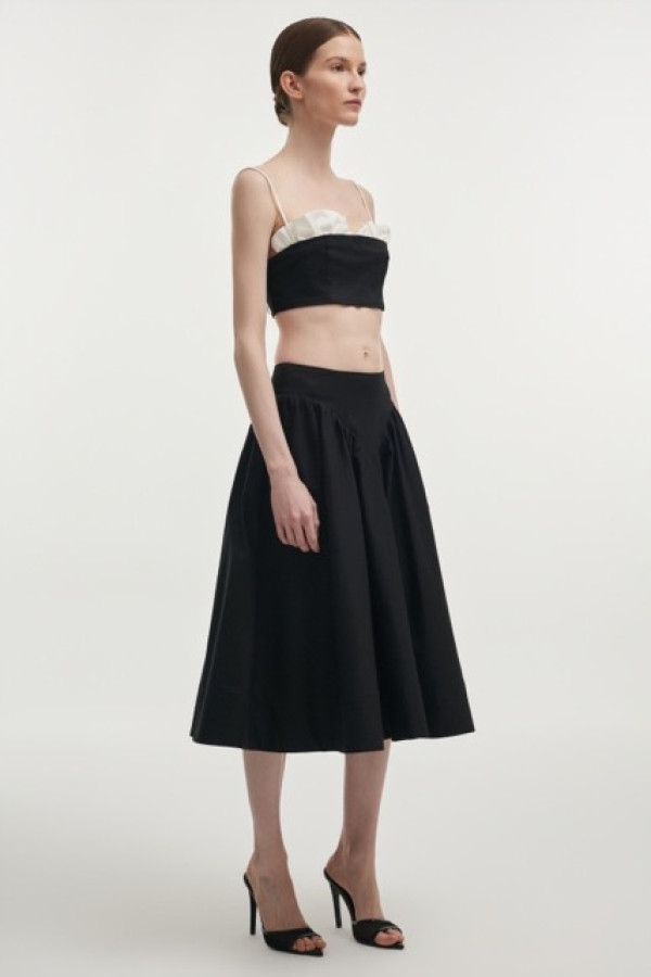 LETICIA SKIRT BLACK MIDI