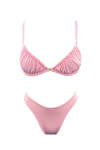 PINK COTTON CANDY BRALETTE BIKINI