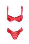 SAINT TROPEZ WIRE RED BIKINI