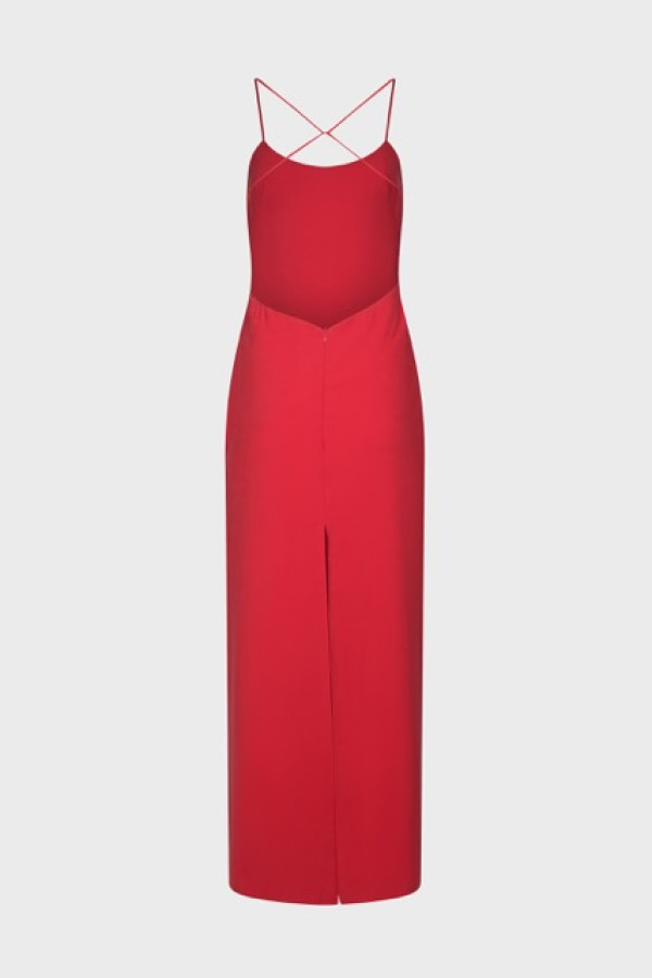 LAVA DRESS RED