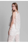 LACE THALO TOP WHITE