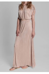ZIA PLEATED PINK SKIRT AND TOP 